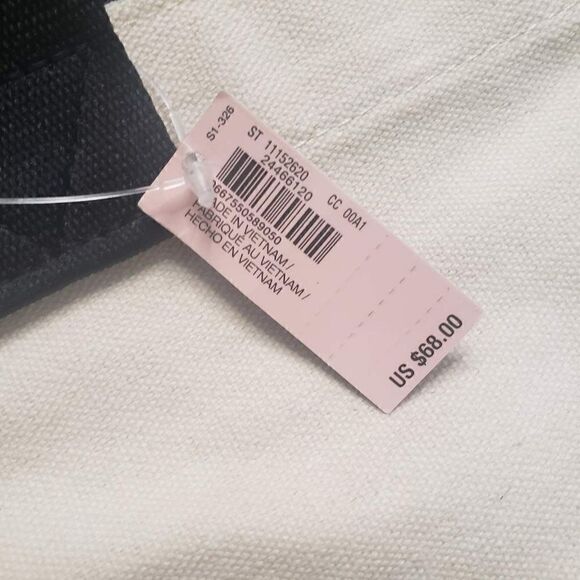 ‎Victoria's Secret Canvas Logo Carry-all Tote Bag New - Picture 2 of 5